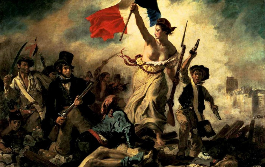 La Libertà guida il popolo Delacroix