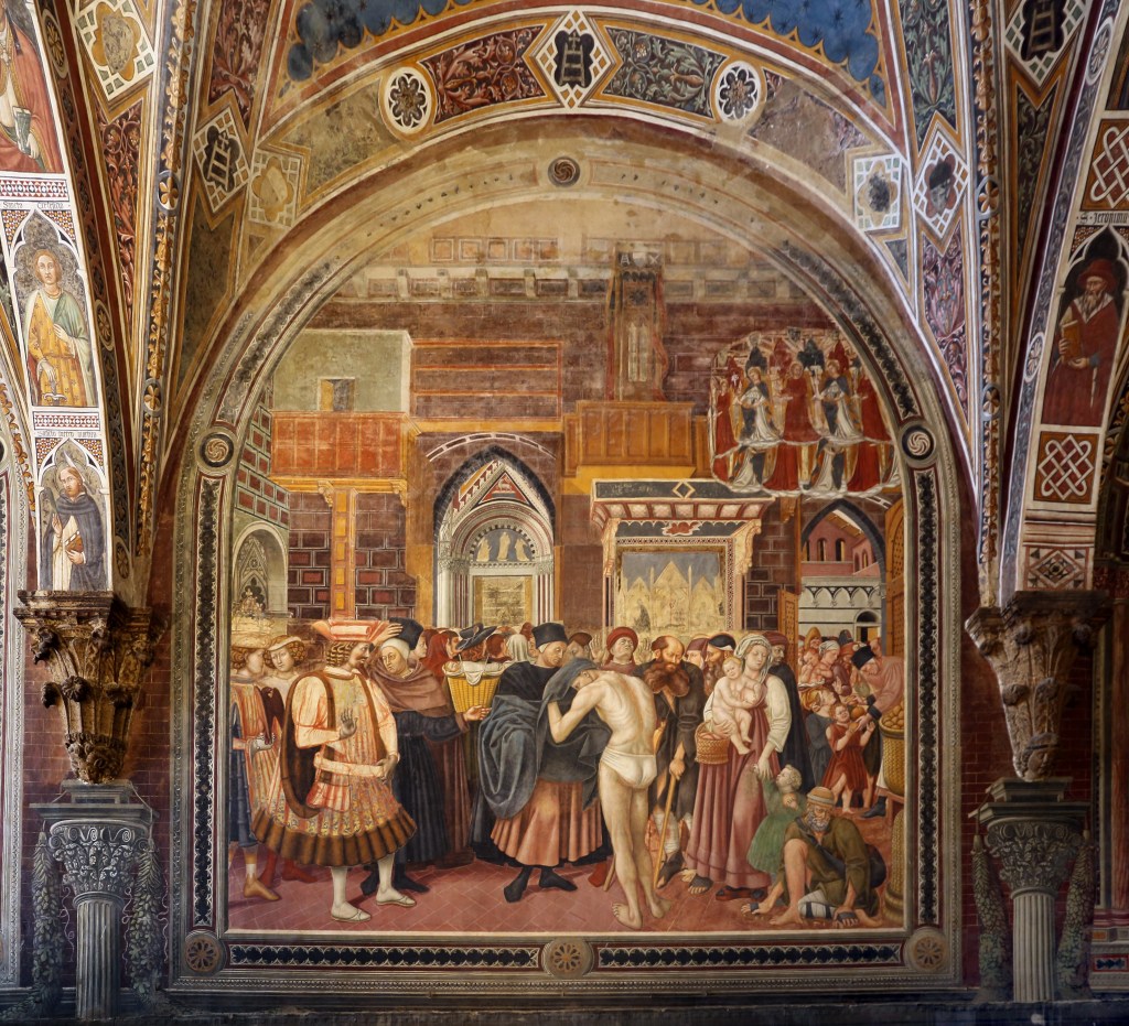 Affresco elemosina 1441