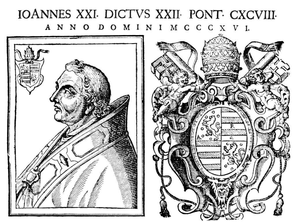 Incisione di Giovanni XXII