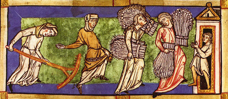 Miniatura dallo Speculum Virginum