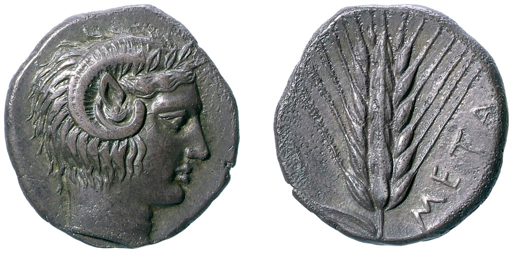 Moneta con Apollo Carneo