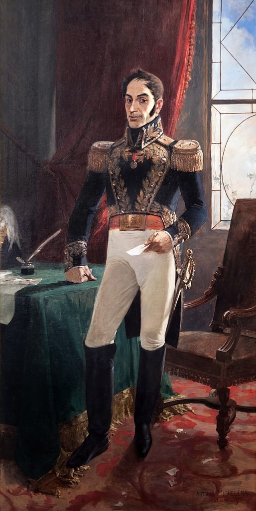Ritratto di Simon Bolivar