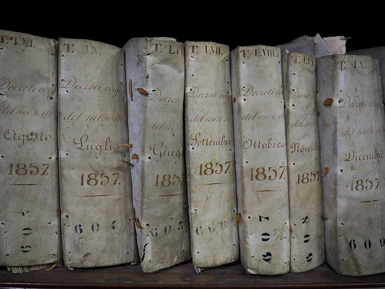 Faldoni Archivio Stato Napoli