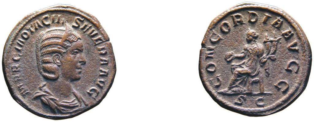 Sesterzio di Otacilia