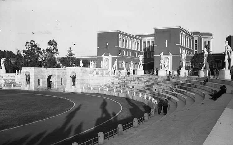 Stadio dei Marmi nel 1937