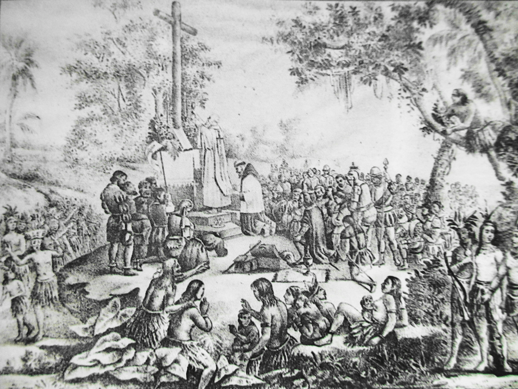 Prima messa celebrata in Messico